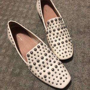 Halogen Studded Loafers